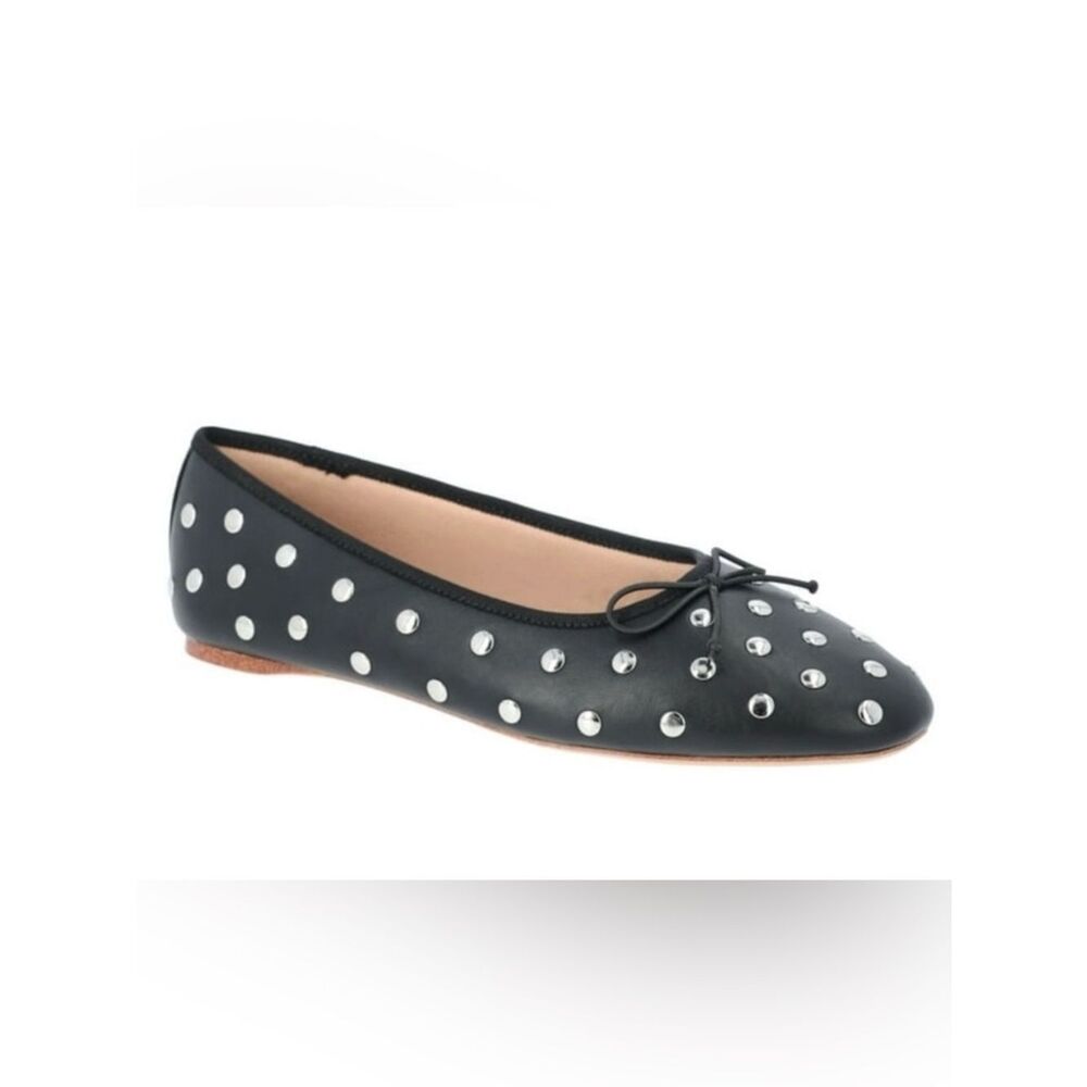 NWT Time and Tru Women's Studded Ballet Flat